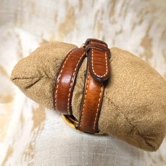 Michael Kors Runway MK2256 Women's Brown Leather Analog Dial Quartz Watch MP300 - Picture 5 of 6